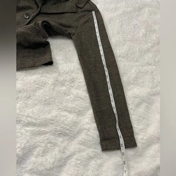 J. JILL Brown Blazer Wool size x small