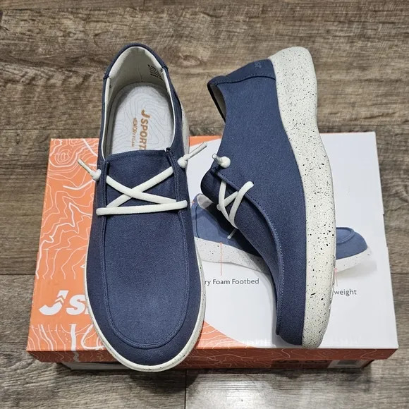 J Sports Memory Foam Slip on sneaker women's size 7.5