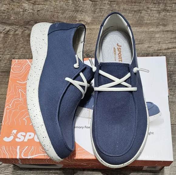 J Sports Memory Foam Slip on sneaker women's size 7.5