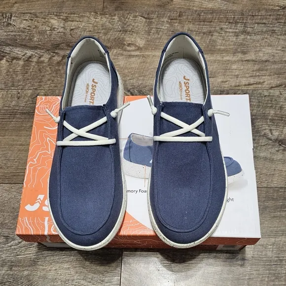 J Sports Memory Foam Slip on sneaker women's size 7.5