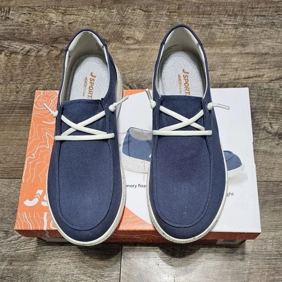 J Sports Memory Foam Slip on sneaker women's size 7.5