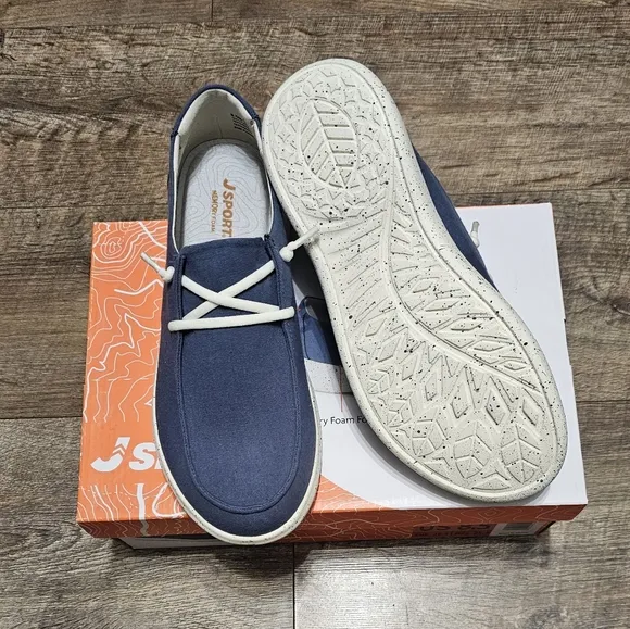 J Sports Memory Foam Slip on sneaker women's size 7.5