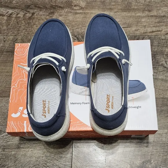 J Sports Memory Foam Slip on sneaker women's size 7.5