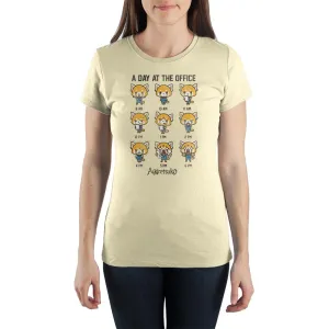 Juniors Aggretsukp Anime TShirt Aggressive Retsuko Apparel