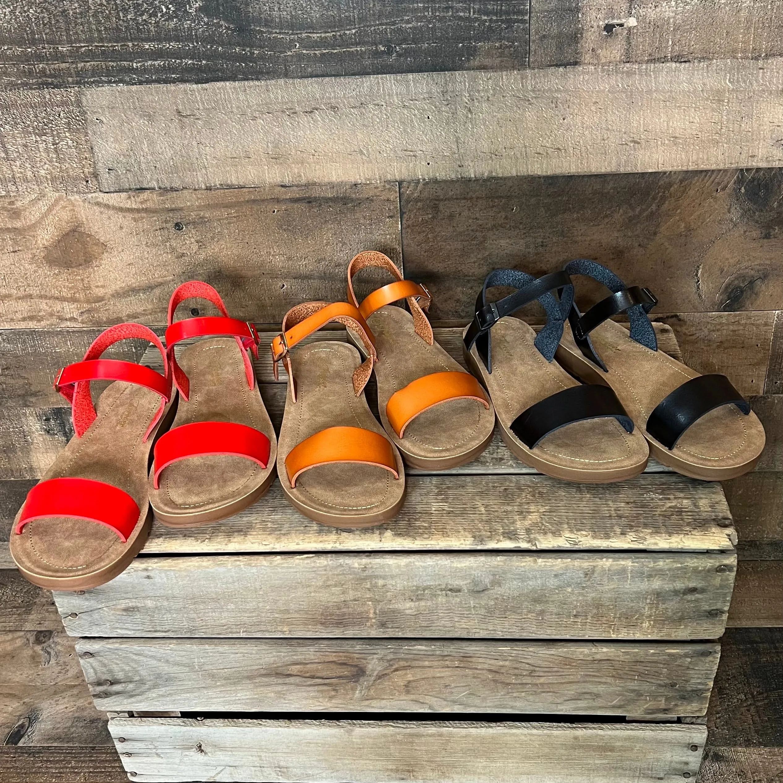 Kelly Sandal Cognac