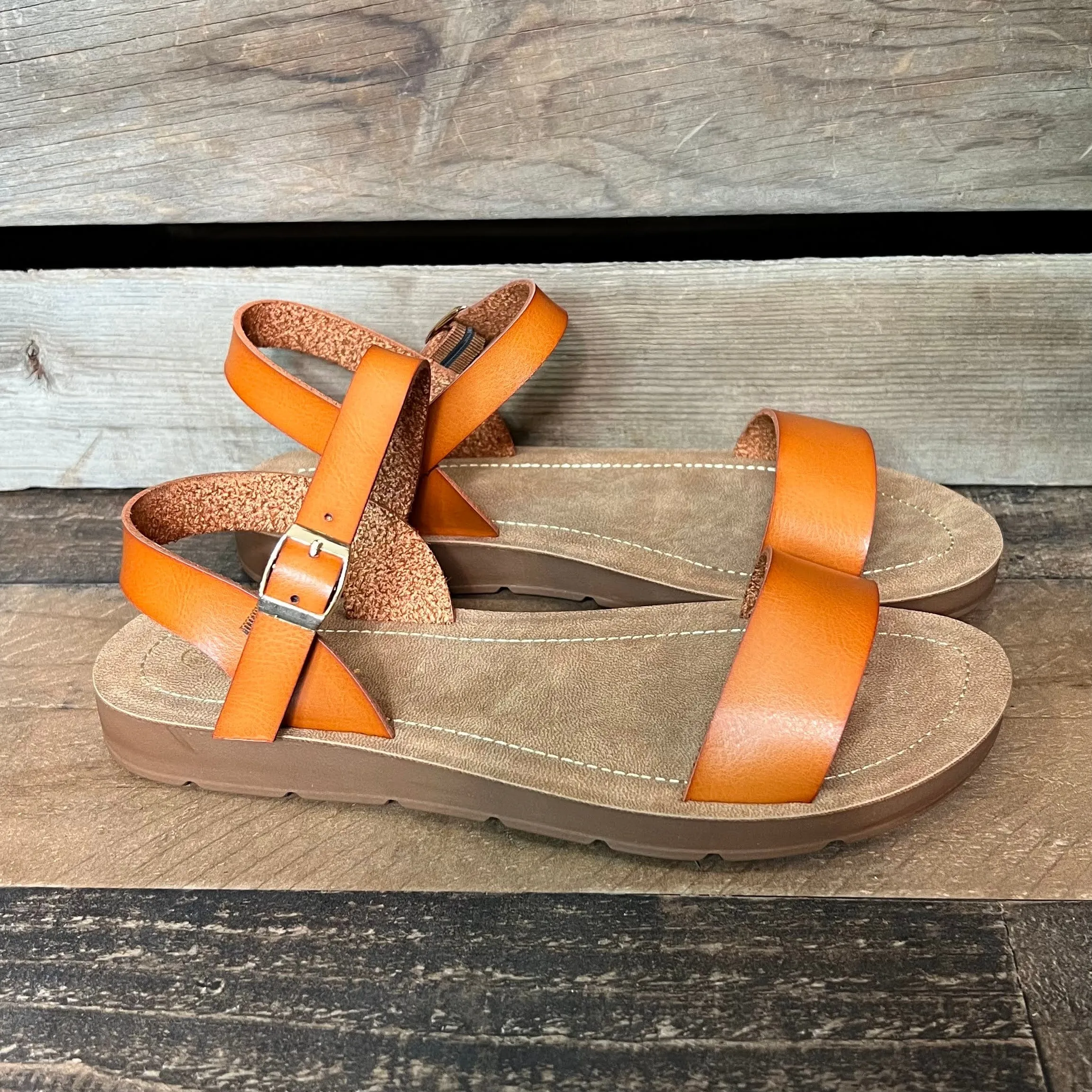 Kelly Sandal Cognac