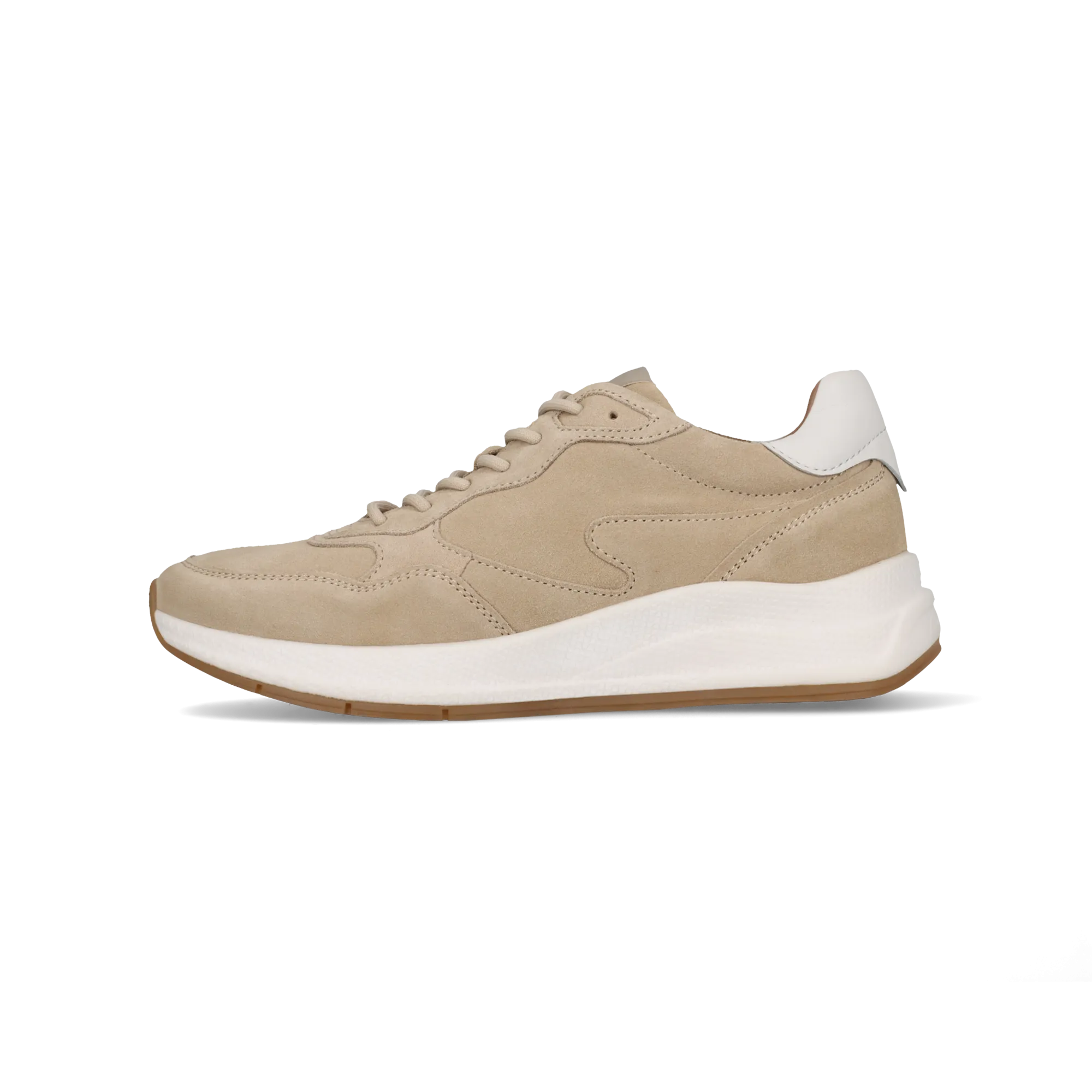 Leder Sneaker beige