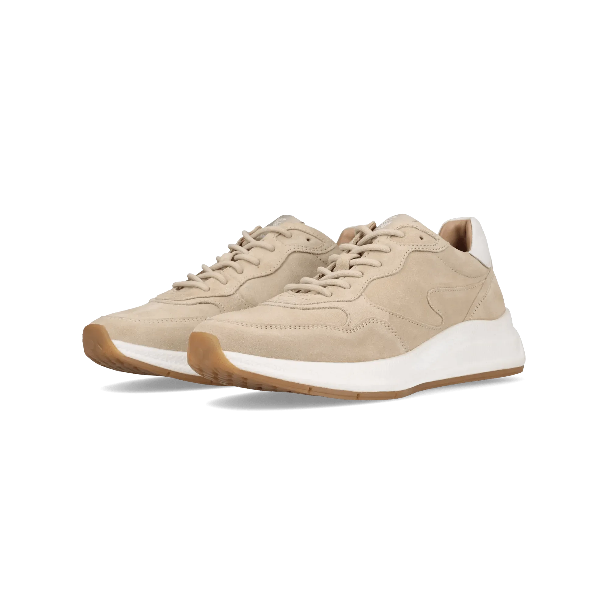 Leder Sneaker beige