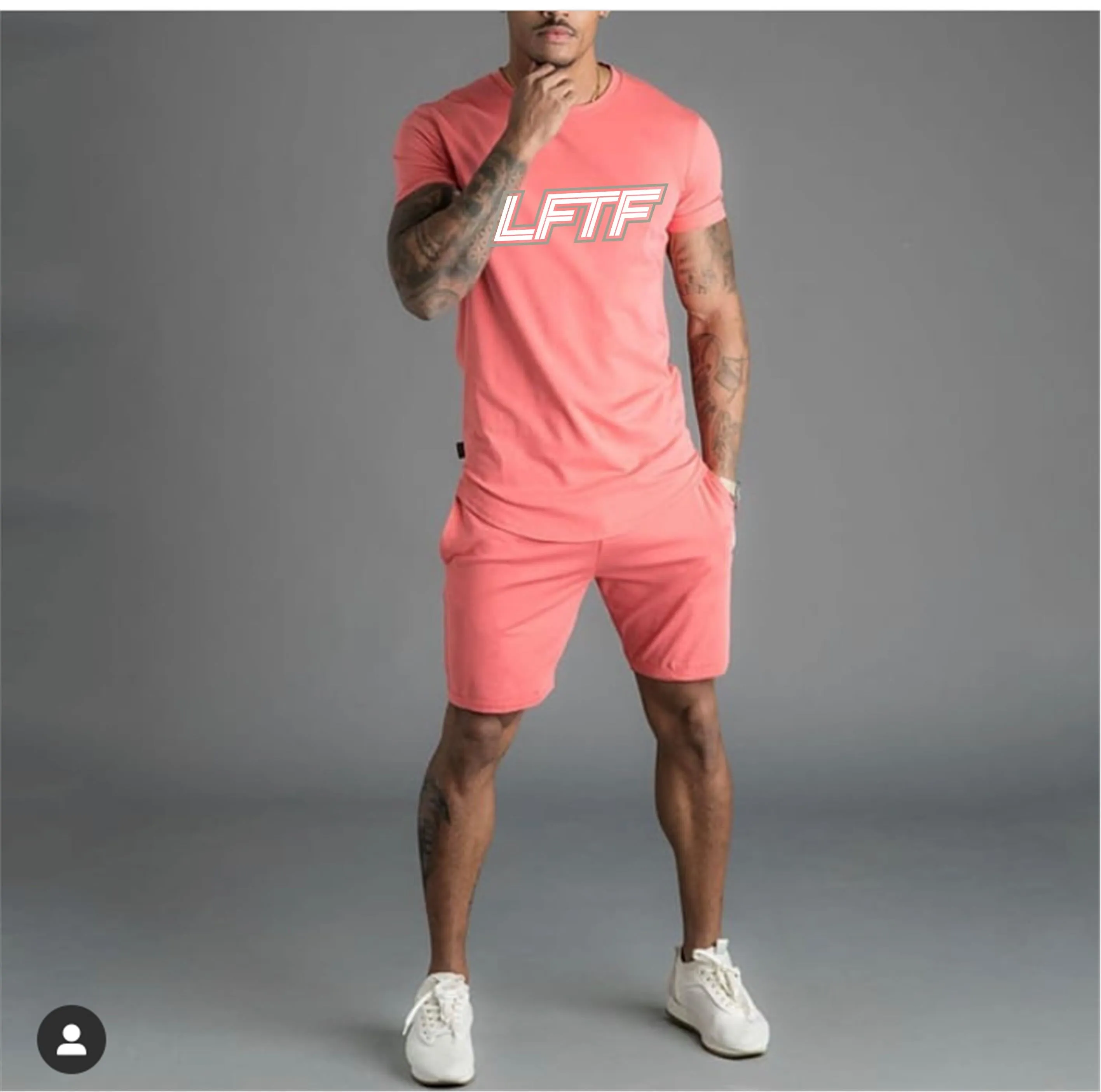 LFTF Embroidered Short Set