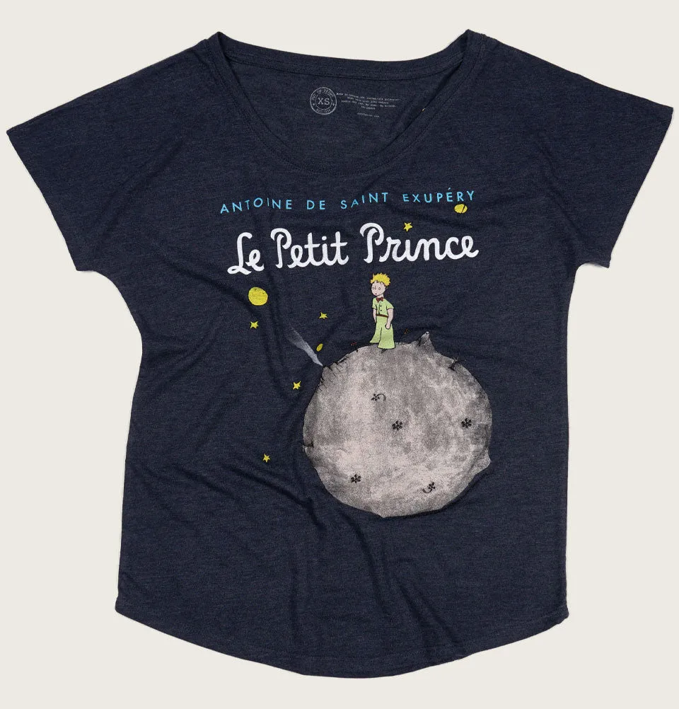 LITTLE PRINCE Women's Relaxed Fit Dolman