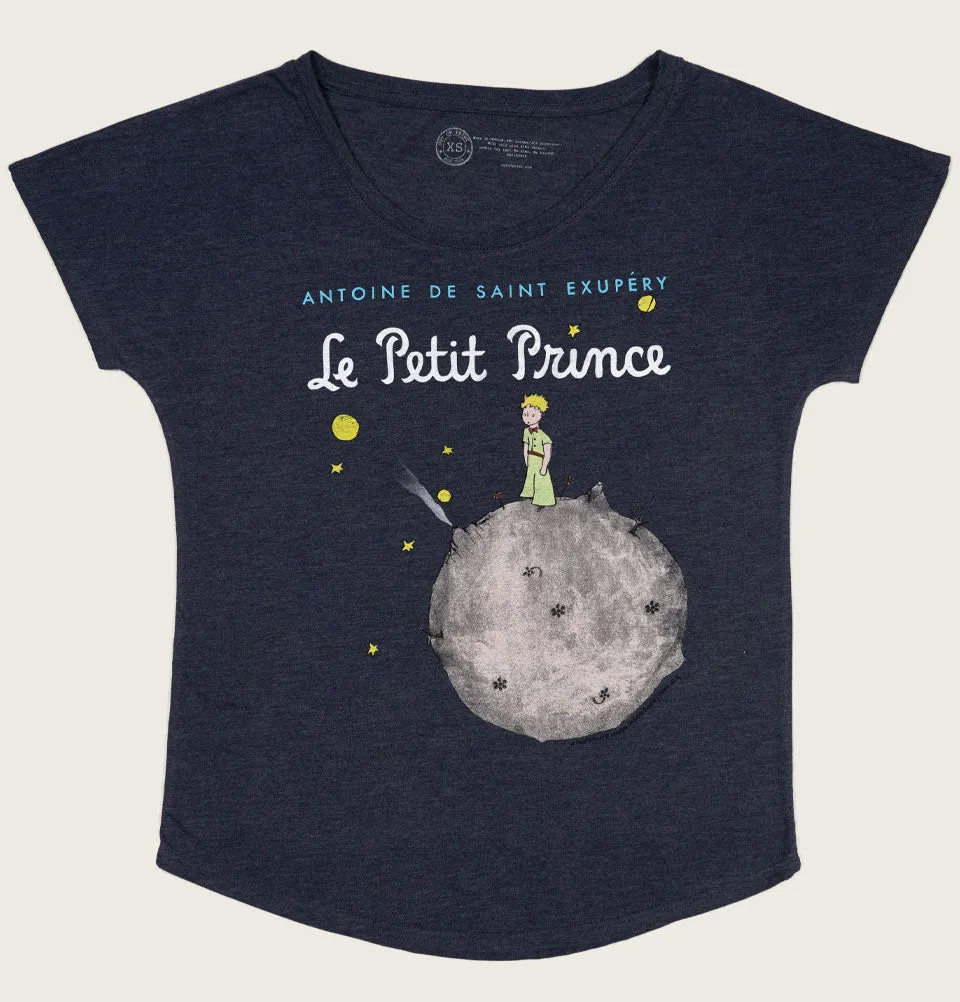 LITTLE PRINCE Women's Relaxed Fit Dolman