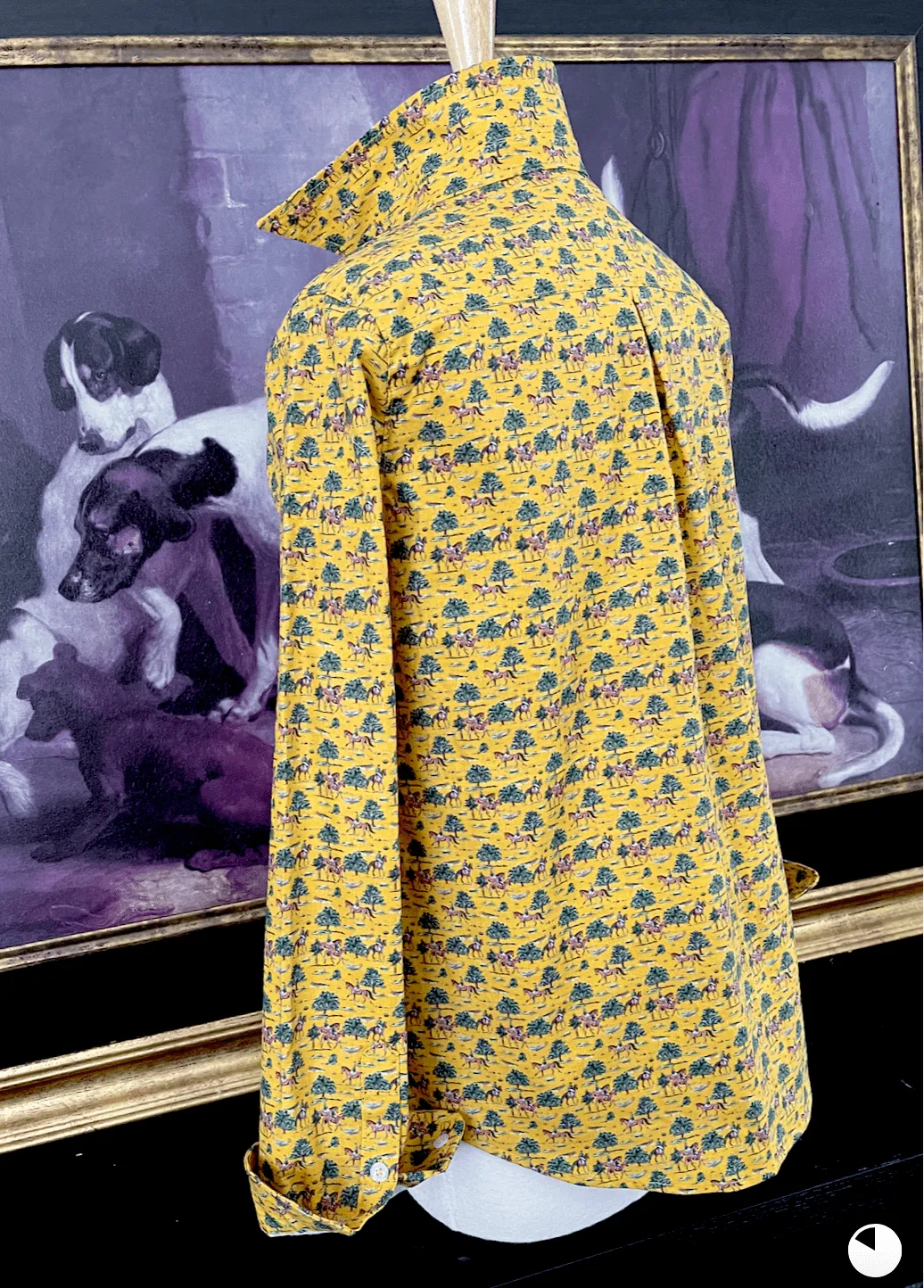 LOVE MIDDY SHIRT IN OCHRE RIVER ROAD