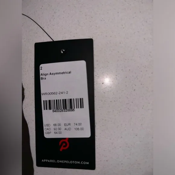 LULULEMON X PELOTON Align Asymmetrical Bra