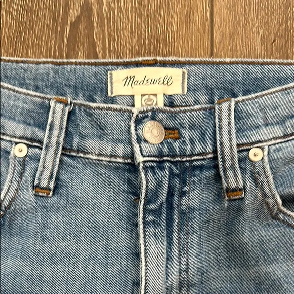 Madewell High-Rise Slim Crop Boyfriend size 28