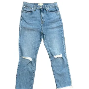 Madewell High-Rise Slim Crop Boyfriend size 28
