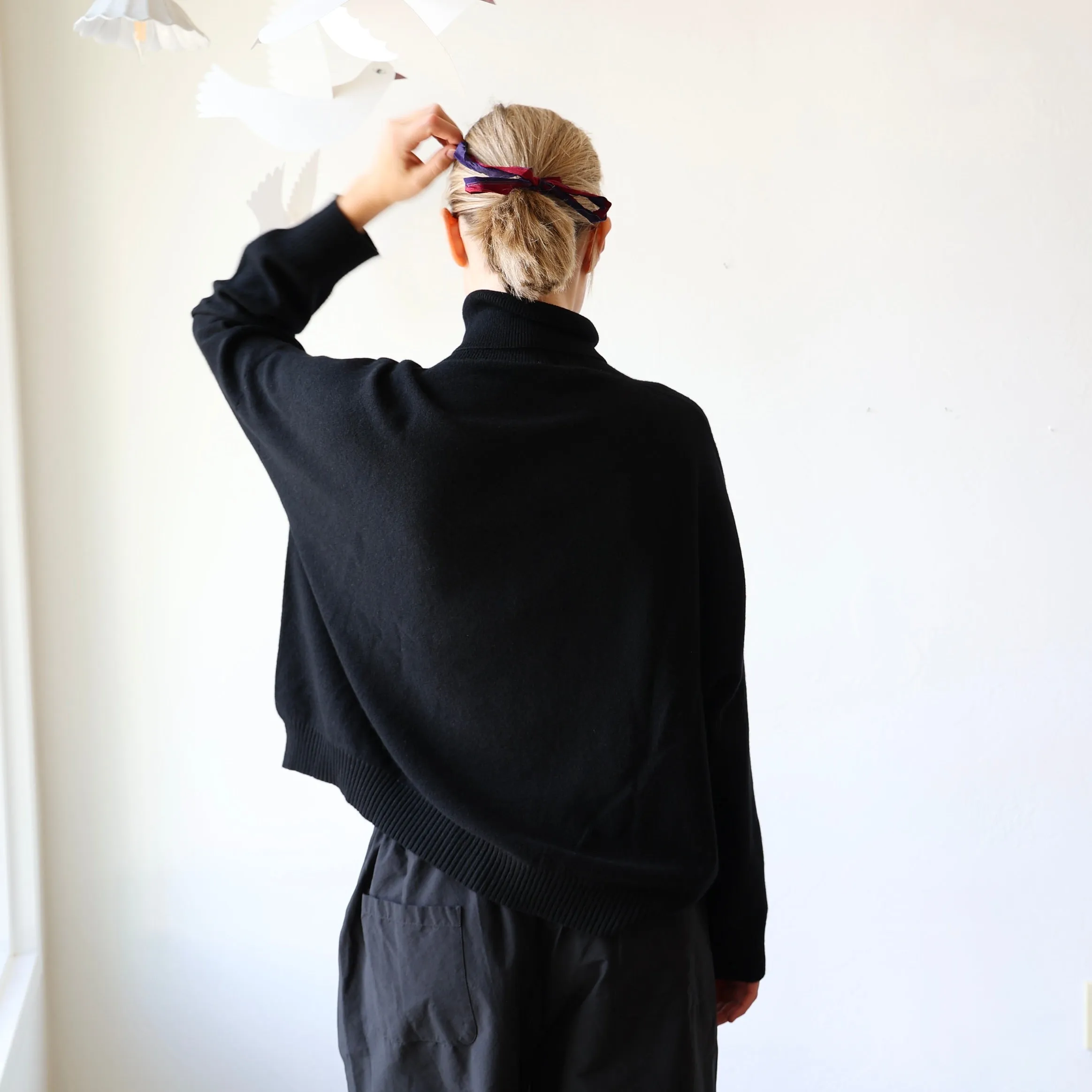 Manuelle Guibal Cashmere Turtleneck - Black