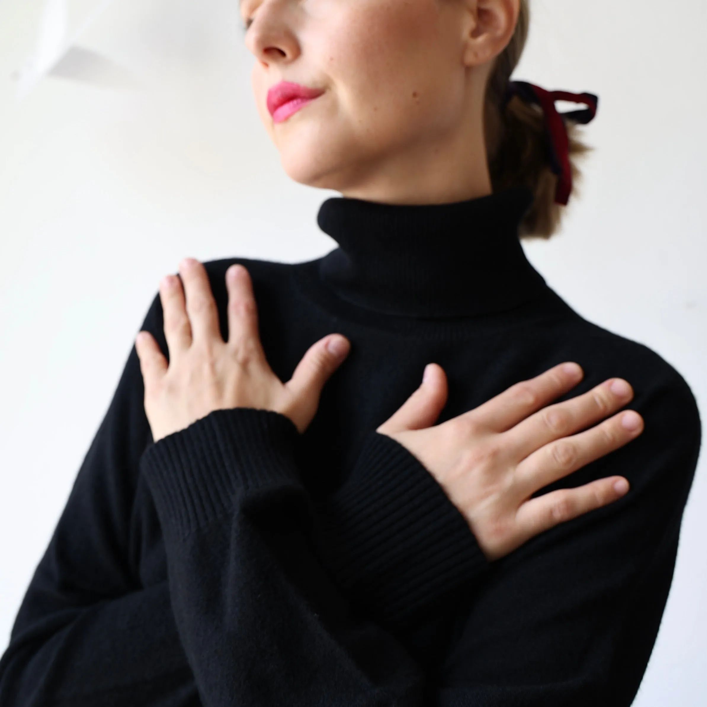 Manuelle Guibal Cashmere Turtleneck - Black