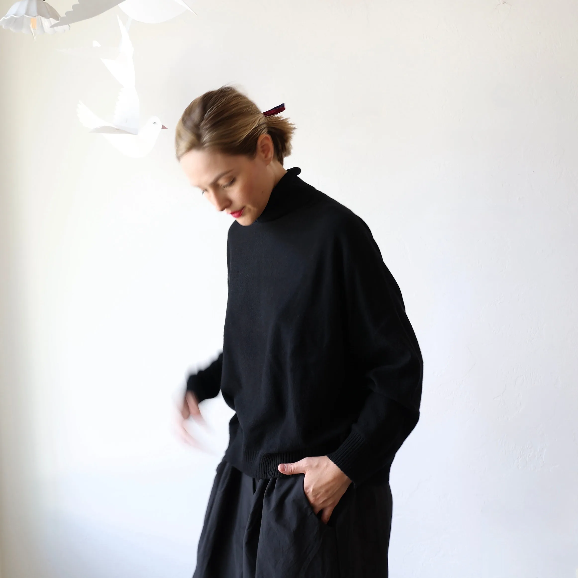 Manuelle Guibal Cashmere Turtleneck - Black