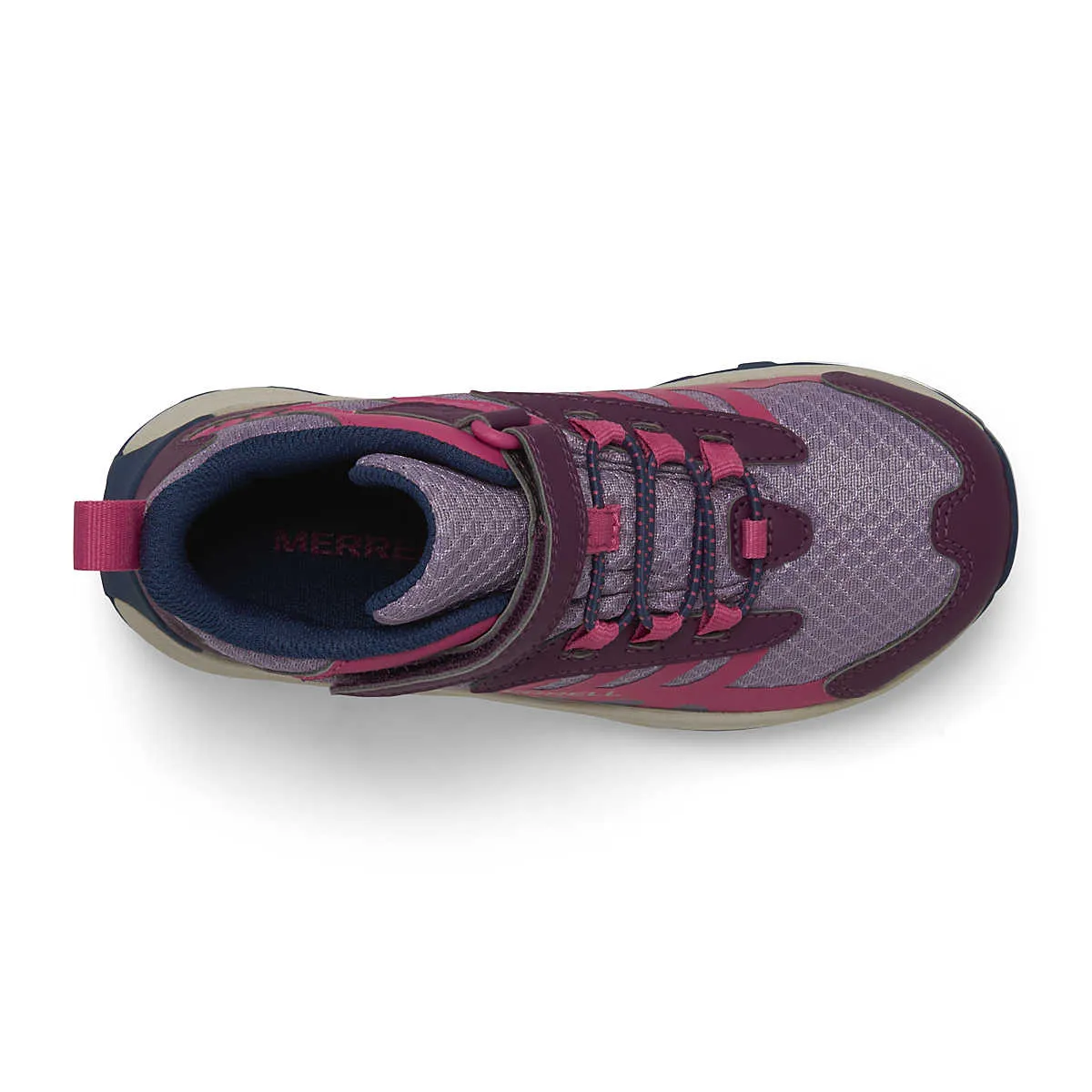 Merrell Moab Speed 2 Mid WP Hiker - Berry/Navy