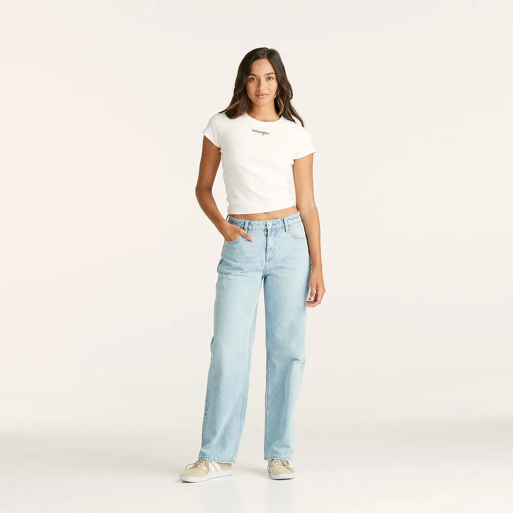 Mid Bella Baggy Relaxed Jean