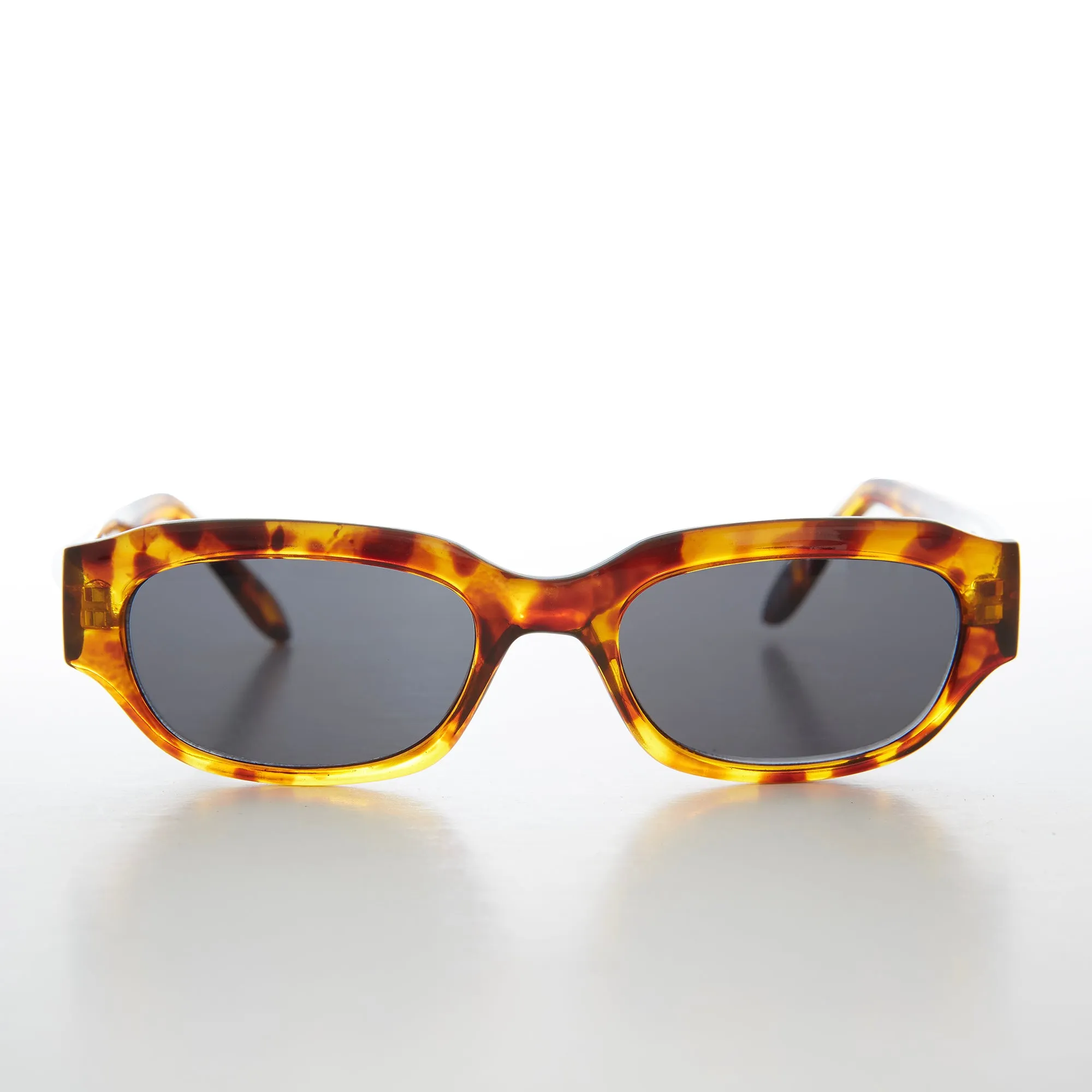 Mod Bold Rectangular Unisex Stylish Sunglass - Dana