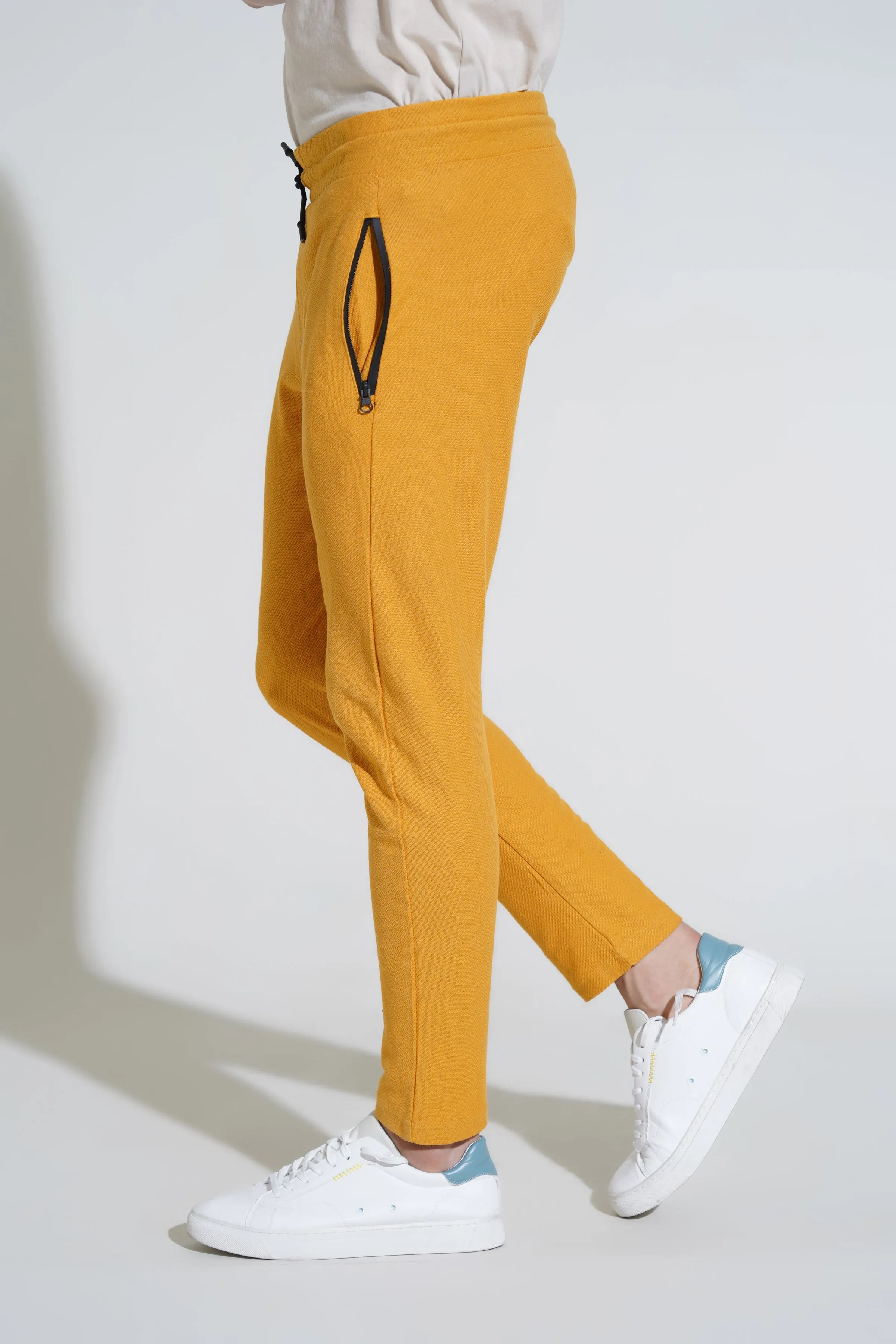 Mustard Knit Trouser