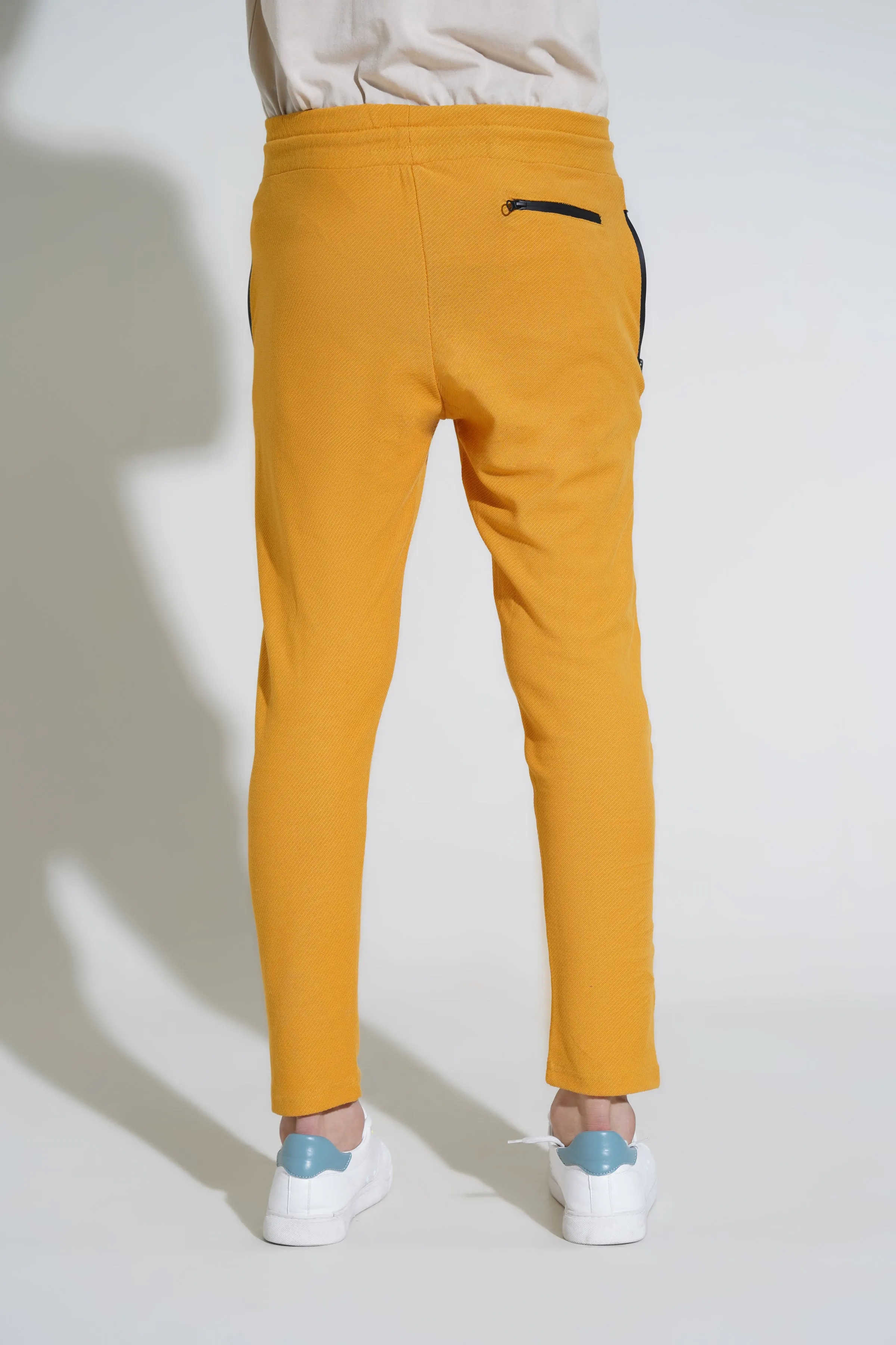 Mustard Knit Trouser