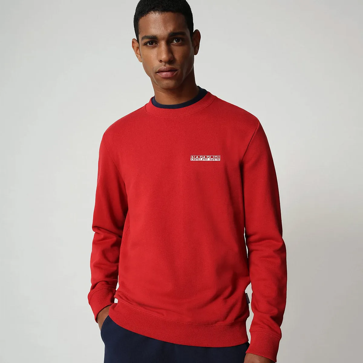 Napapijri - B-Surf Sweatshirt in Old Red