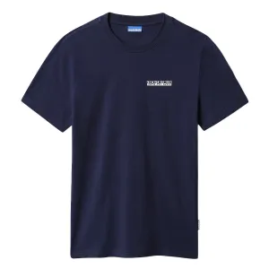Napapijri - S-Surf Logo T-Shirt in Medieval Blue