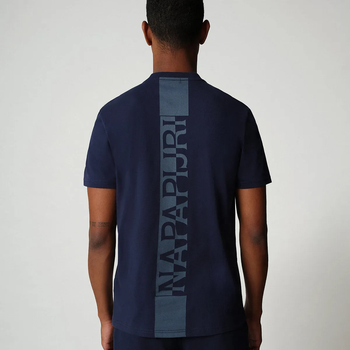Napapijri - S-Surf Logo T-Shirt in Medieval Blue