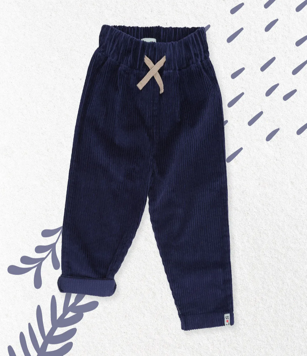 Navy Plain Trouser