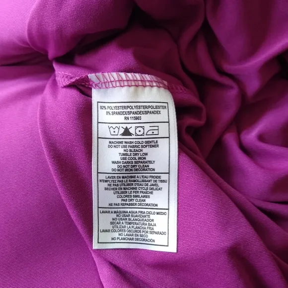 NEW Bermuda Sands XP Magenta Addie Skort UV Protection Moisture Wicking Medium