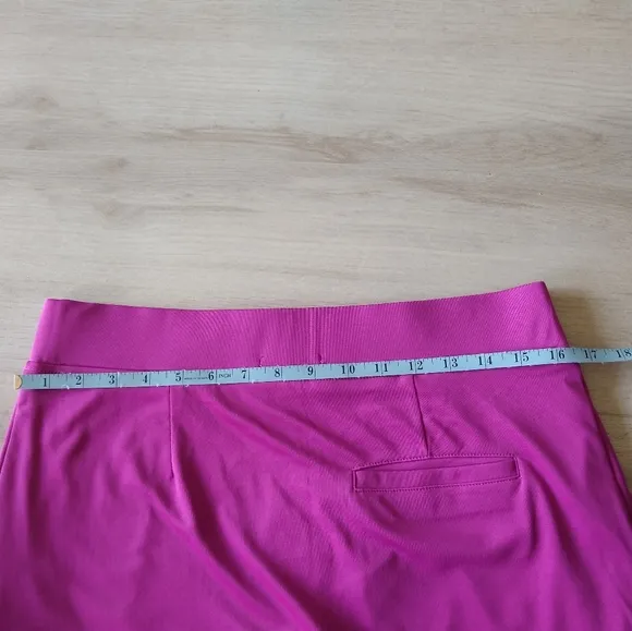 NEW Bermuda Sands XP Magenta Addie Skort UV Protection Moisture Wicking Medium