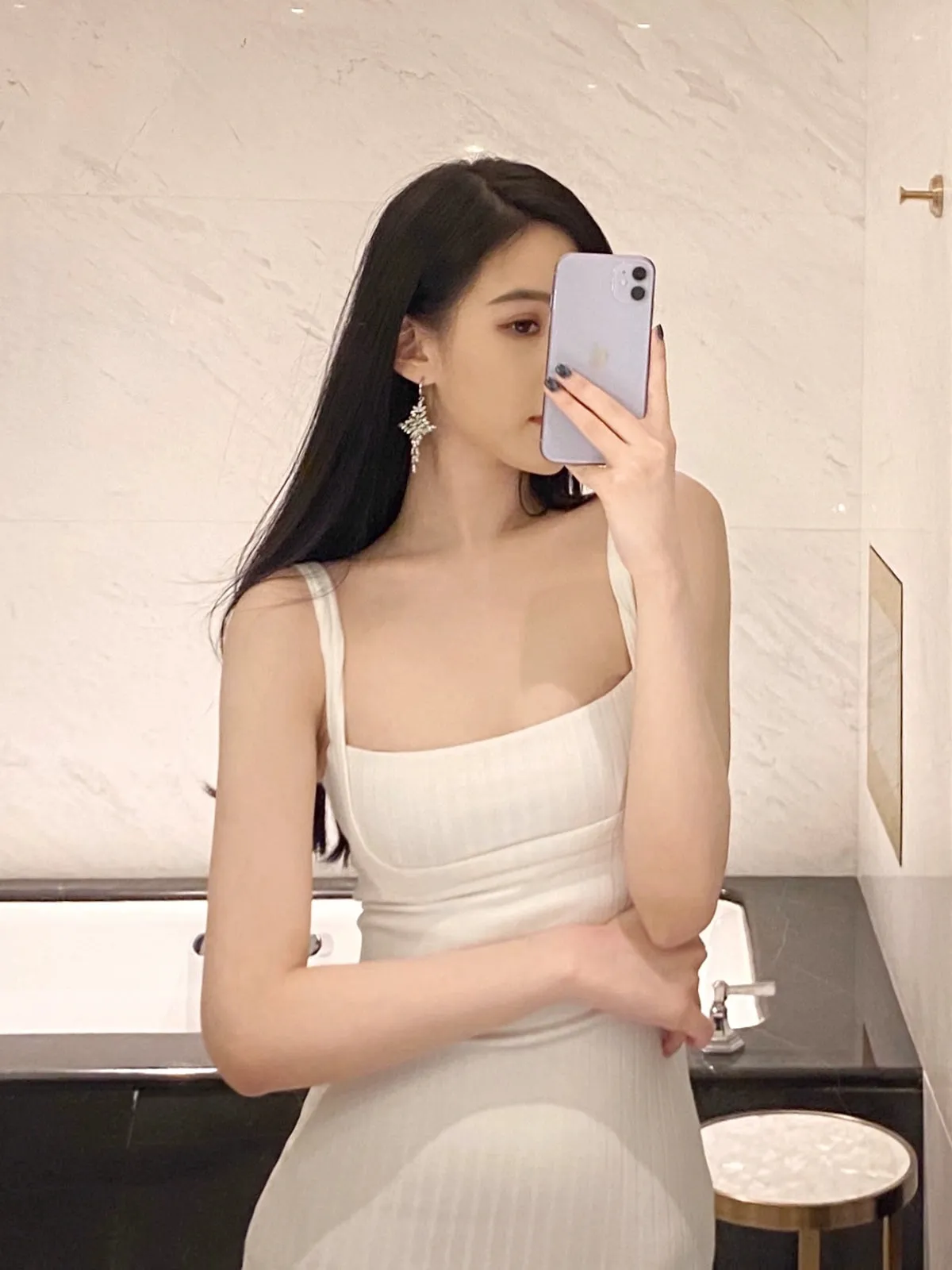 New Spring Autumn Underwear Slip Dress