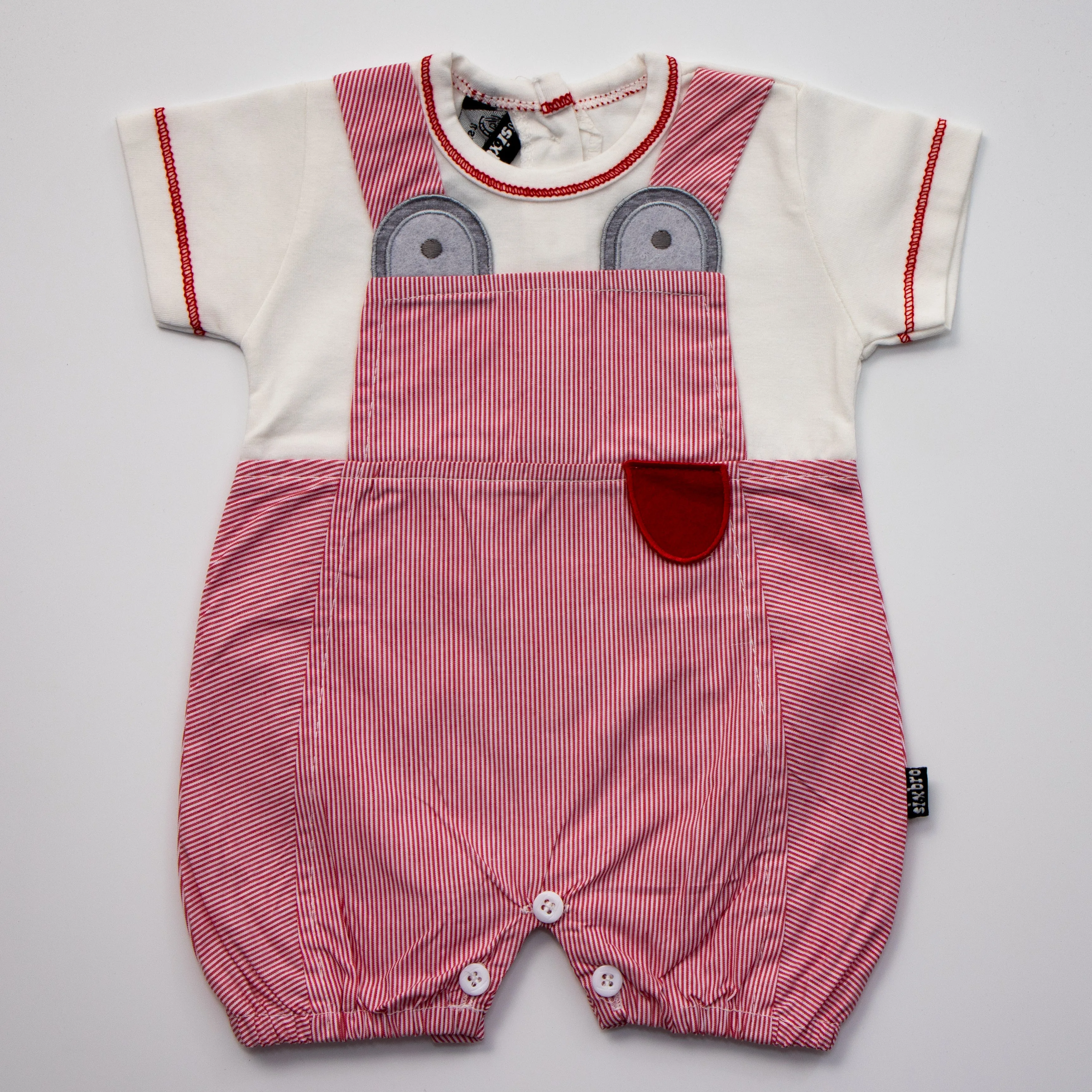 Newborn boys Half Sleeves Rompers code-(Jobat)