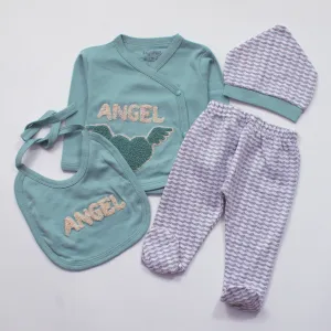 Newborn Girls Full Sleeves Rompers (055)