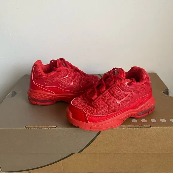 Nike Airmax Plus Td University Red Toddler Sneakers - SZ 5 C