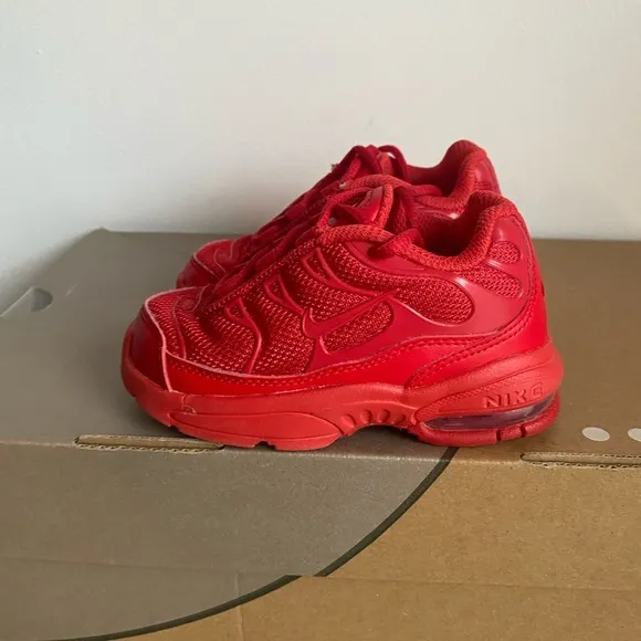 Nike Airmax Plus Td University Red Toddler Sneakers - SZ 5 C
