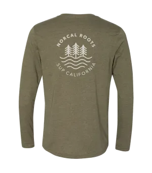 NorCal Roots Long Sleeve - Military Green