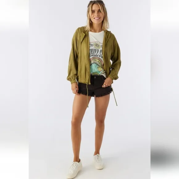 NWOT O'Neill Francina Twill Jacket