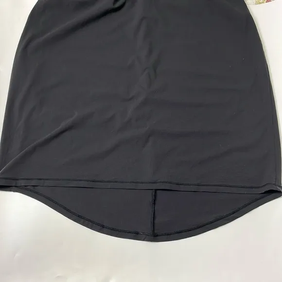 NWT SKIMS Sift Lounge SLIP DRESS Size 2X Black Onyx  Stretch Lightweight