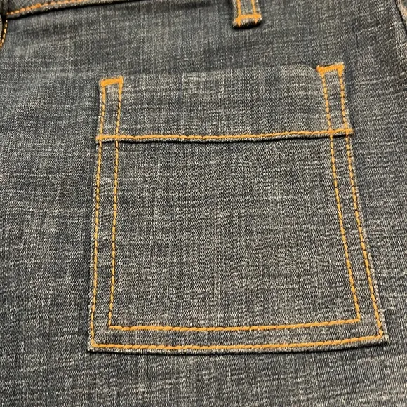 NWT TORY BURCH Denim Button Front Pencil/Straight Skirt Style# 33940 size 2