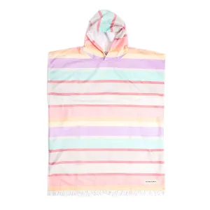 OCEAN AND EARTH LADIES SUNKISSED HOODED TOWEL APRICOT VIOLET