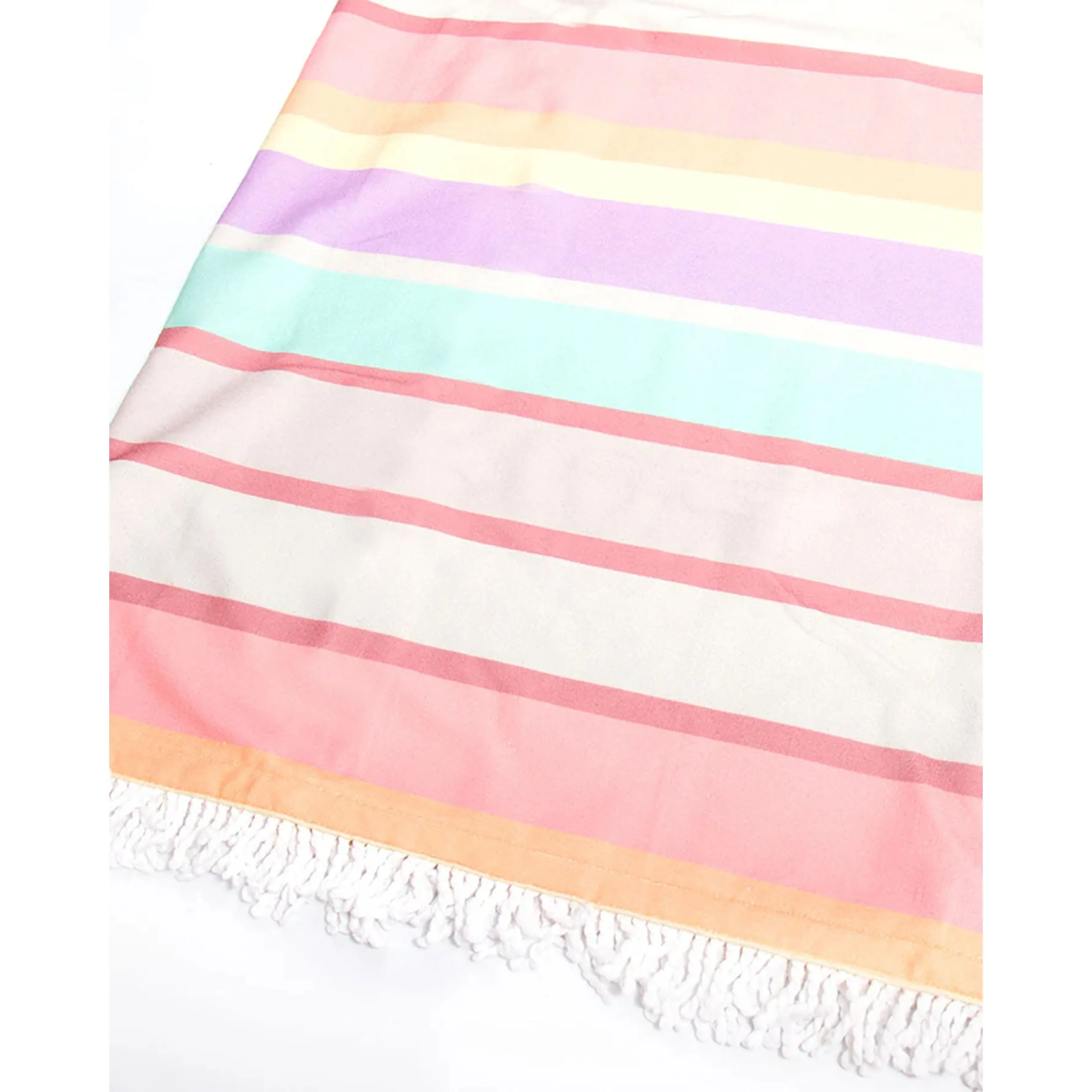 OCEAN AND EARTH LADIES SUNKISSED HOODED TOWEL APRICOT VIOLET