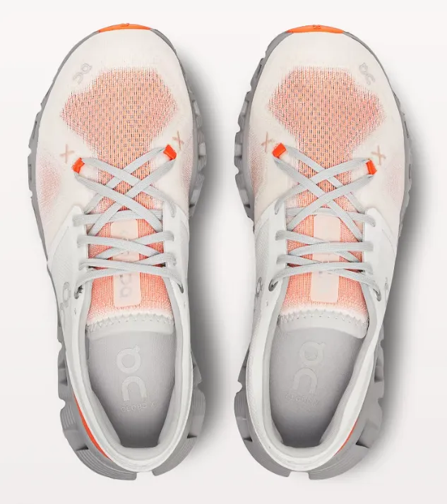ON Women's Cloud X 3 - Ivory/Alloy