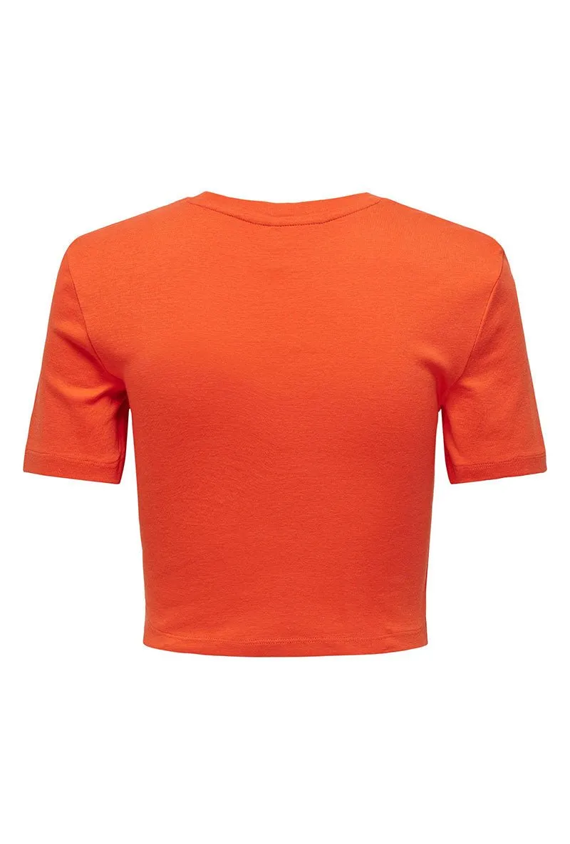 ONLY TALMA SS CROPPED TOP