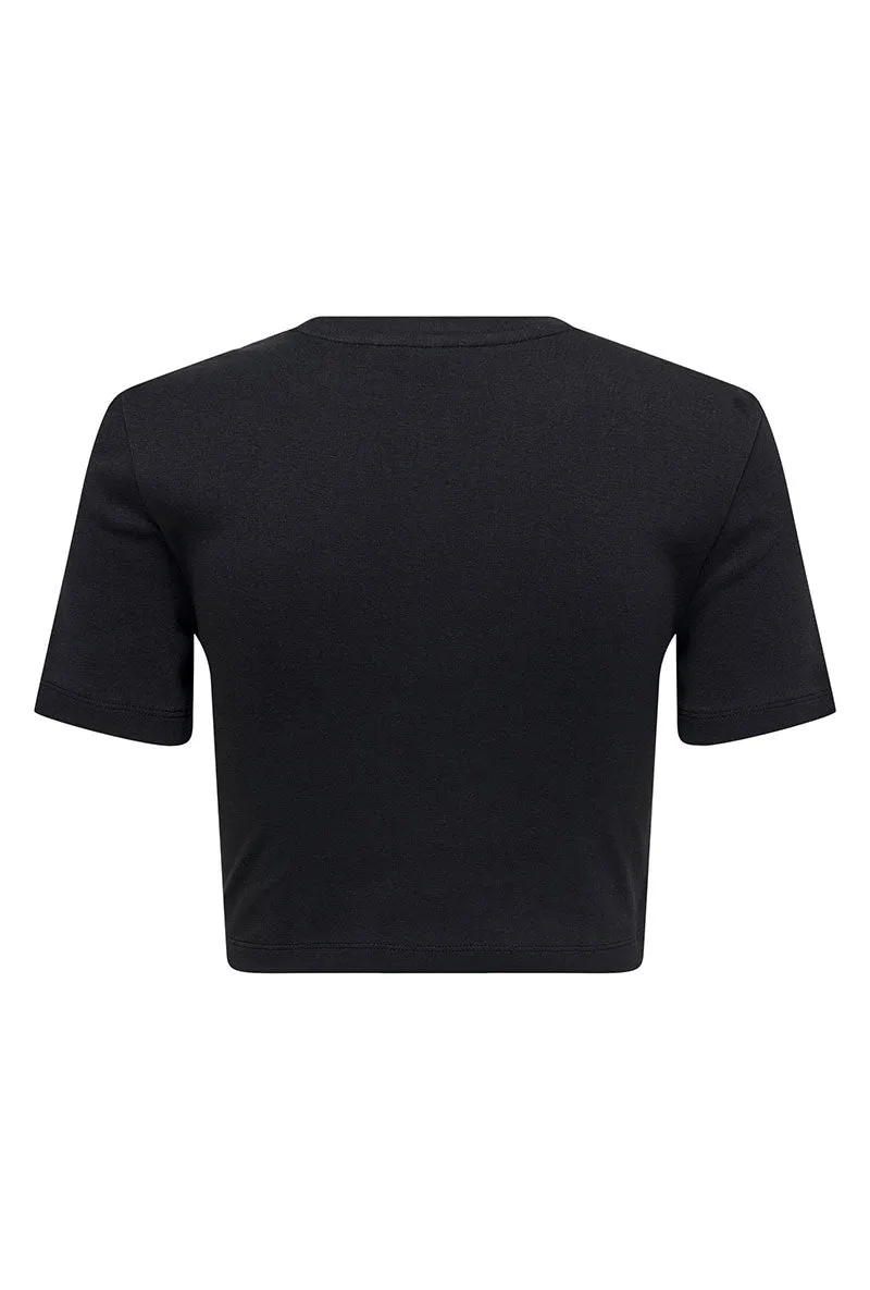 ONLY TALMA SS CROPPED TOP