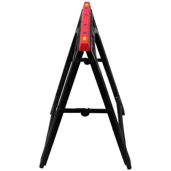 Pair of Lightweight Folding Plastic Saw Horses Portable Trestles