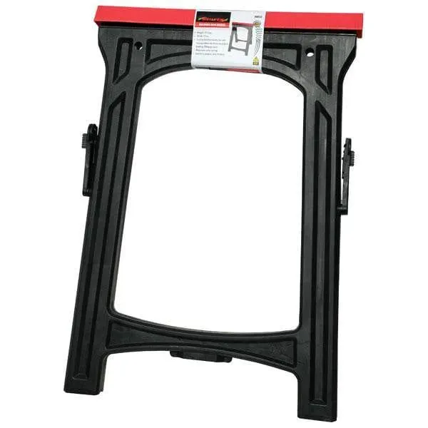 Pair of Lightweight Folding Plastic Saw Horses Portable Trestles