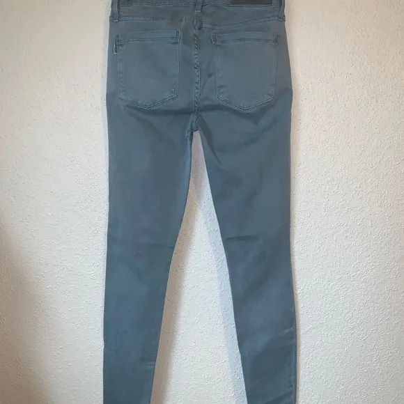 Parker Smith Blue Distressed Skinny Jeans Size 24